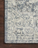 Theory Ivory/Blue Area Rug - 5′3″ X 7′8″ thumbnail 4