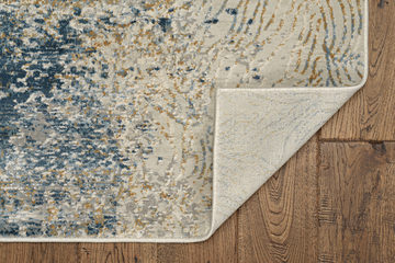 Generations Blue/Gold 3′3″ x 4′11″ Area Rug