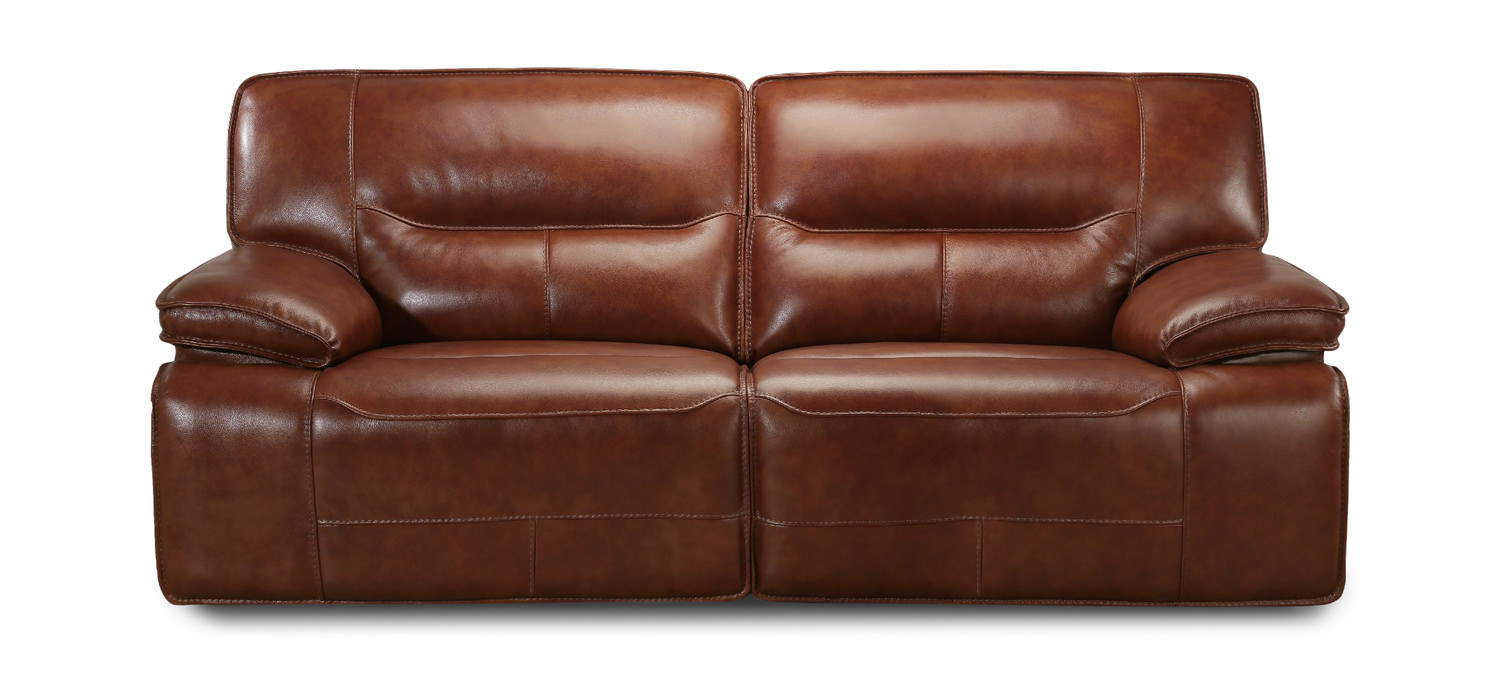 Indy Leather Reclining Sofa By Thomas Hom Furniture Indy Leather Reclining Sofa
