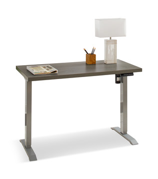 image Workspace Grey Electric Lift Desk