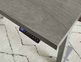 Workspace Grey Electric Lift Desk thumbnail 2