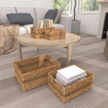 Set/4 Seagrass Baskets