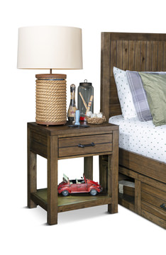 image Bay Lake Brown Nightstand