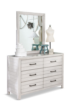 Bay Lake White Dresser