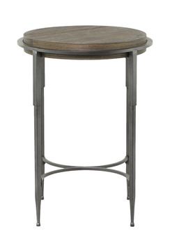 Brutus Industrial Accent Table