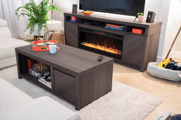 Morado Bay Mantel With 42″ Fireplace Insert