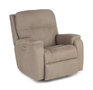 Luna Dual Power Rocker Recliner | HOM Furniture