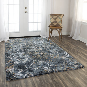 Rohan Elite Indigo/Latte 10′0″ x 13′0″ Area Rug