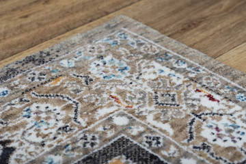 Rohan Signature Medallion Latte/Charcoal 10′0″ X 13′0″ Area Rug