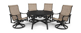 Bayside II 5 Piece Patio Dining Set thumbnail 2