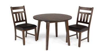 image Bauer Drop Leaf Table With 2 Chairs