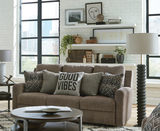 Klein Power Reclining Sofa - Otter thumbnail 9