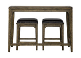 Comet XL Sofa Bar Table With 2 Stools thumbnail 2