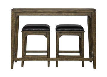 Comet XL Sofa Bar Table With 2 Stools