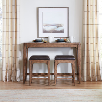 Comet XL Sofa Bar Table With 2 Stools