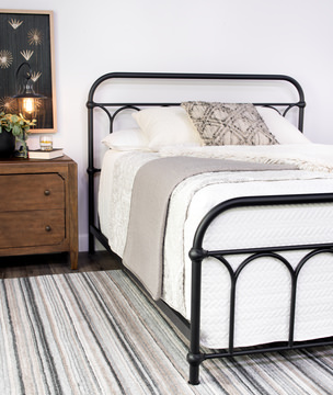 Nash Queen Metal Bed 