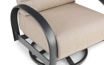 Magneta Swivel Cushion Low Back Chair