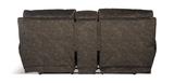 Verde Power Reclining Loveseat with Console - Mocha thumbnail 4