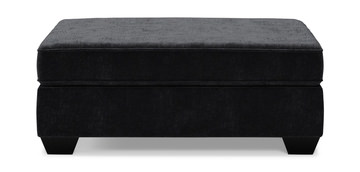 Carrie Cocktail Ottoman - Charcoal