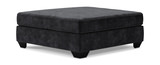 Carrie Cocktail Ottoman - Charcoal thumbnail 1